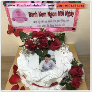 Bánh Sinh Nhật In Hình Ảnh - H486